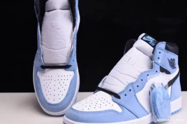 Cheap AIR 555088-134 BLUE WHITE 1 RETRO JORDAN BLACK HIGH UNIVERSITY 0327